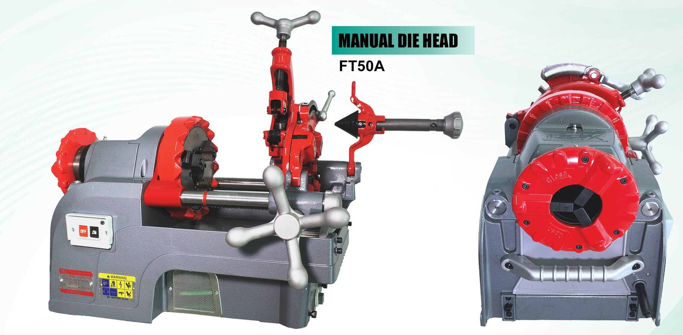 Máy tiện ren ống Model FT50A
